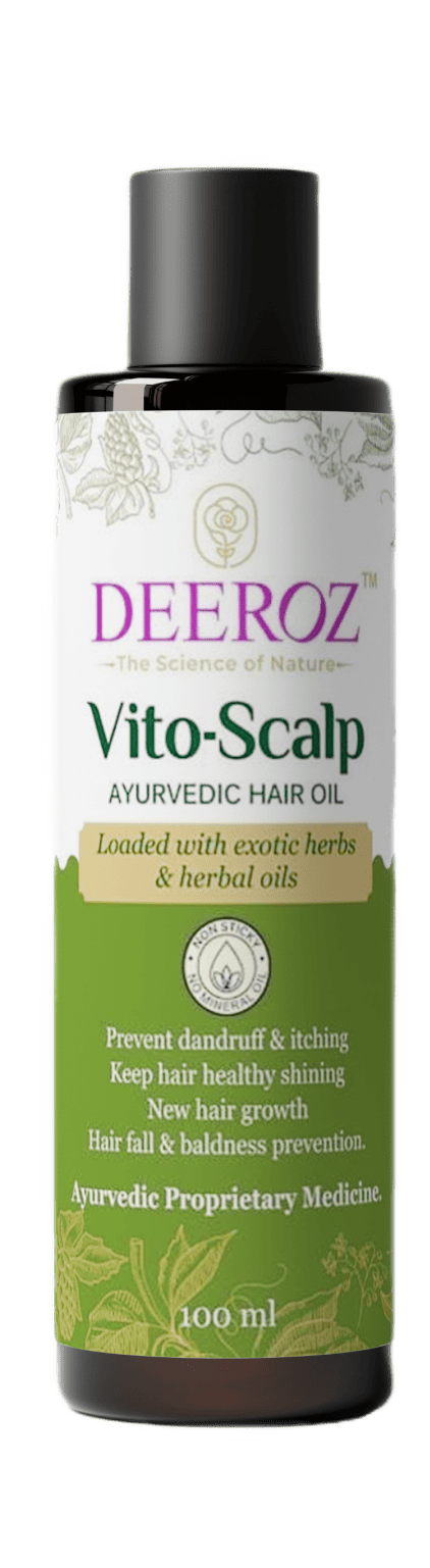 Vito Scalp Hair Oil Bottle, Prevent Dandruff, Hair fall, 100 ml